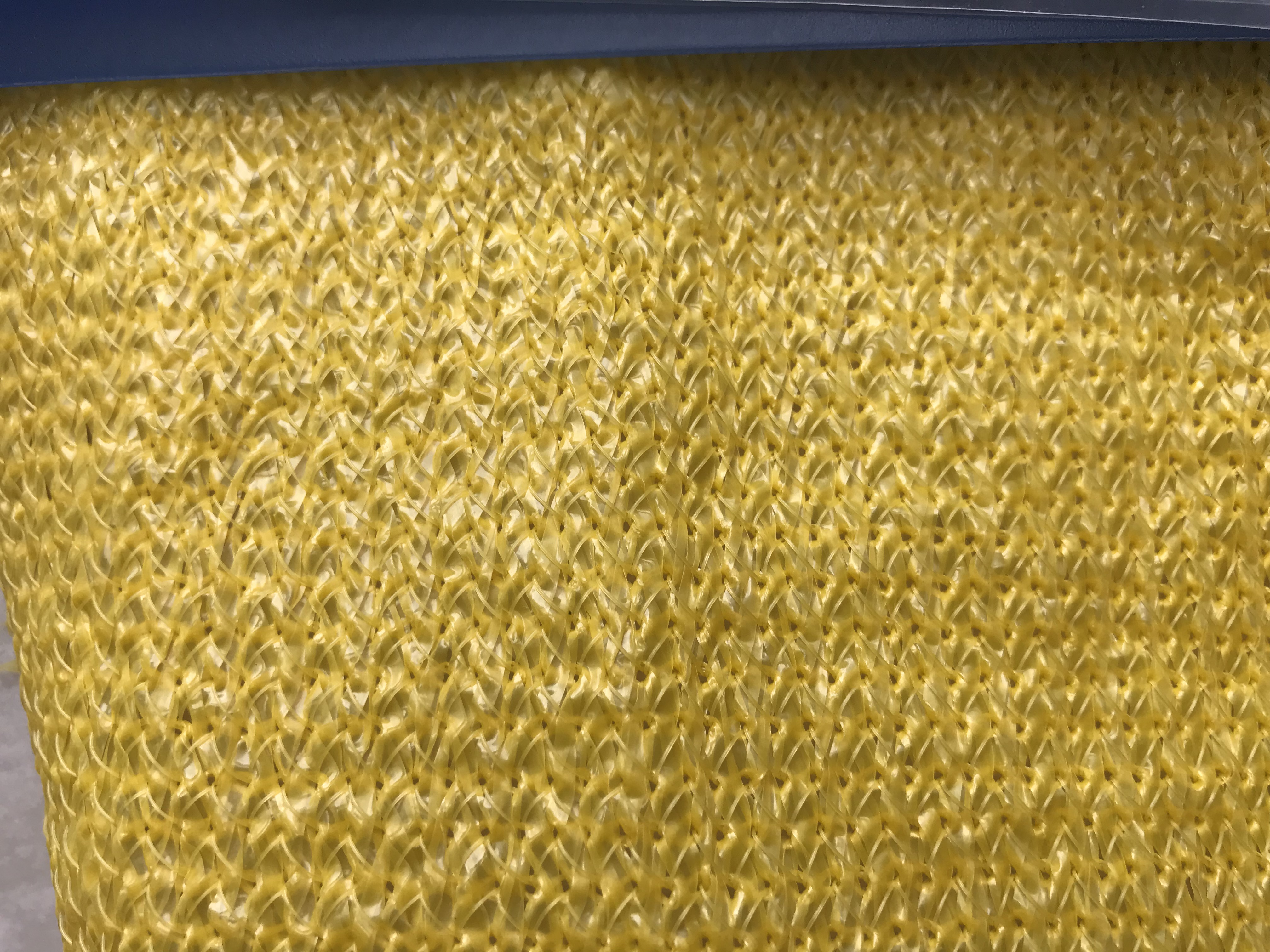 Nigeria 200GSM Bright Yellow Carport Shade Net