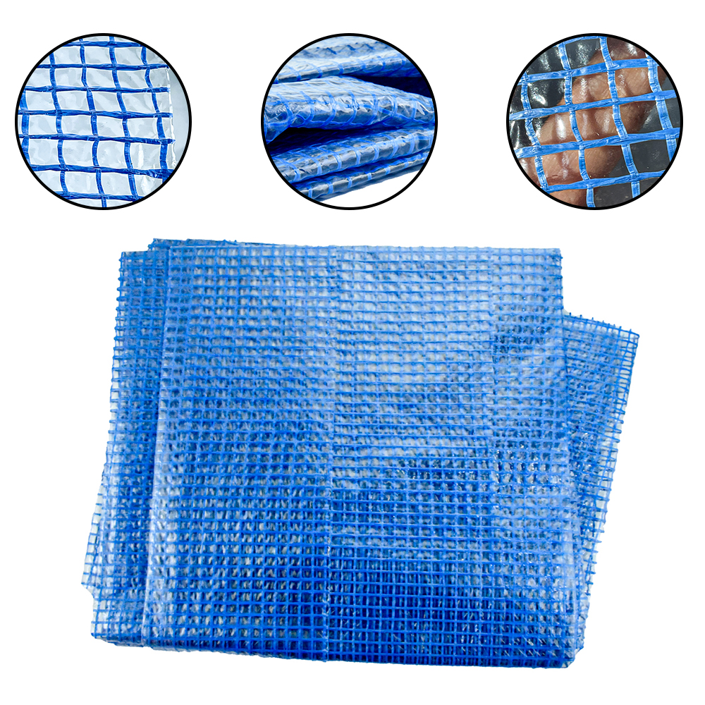 Clear Plastic Leno Tarps Cover Pe Lona Net Poly Scaffold Sheet Buy