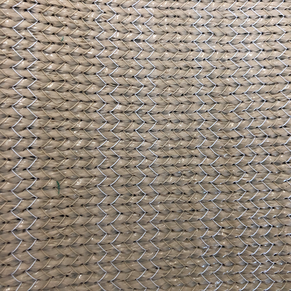 Outdoor Plastic Shade Beige Knitting Waterproof Shade Canopy 