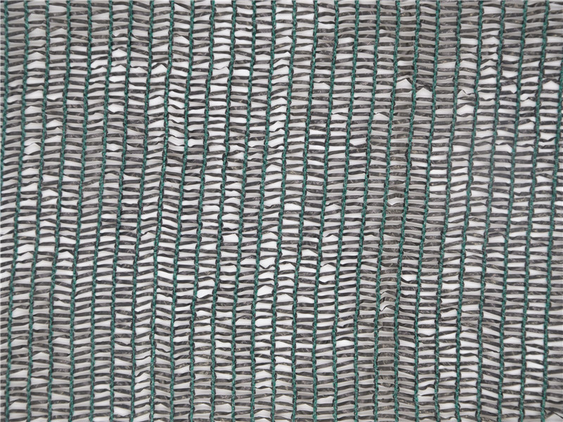 40GSM Dark Green And Black Tape 3 Needles Shade Net